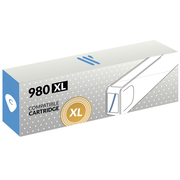 Compatible HP 980XL Cyan Cartouche