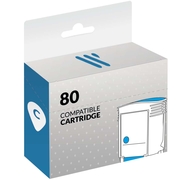 Compatible HP 80 Cyan Cartouche