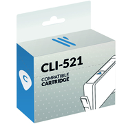 Compatible Canon CLI-521 Cyan Cartouche