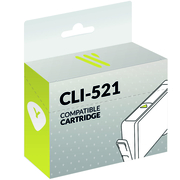 Compatible Canon CLI-521 Jaune Cartouche