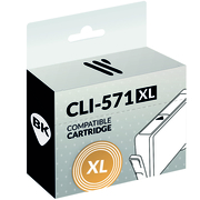 Compatible Canon CLI-571XL Noir Cartouche