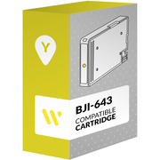 Compatible Canon BJI-643 Jaune Cartouche