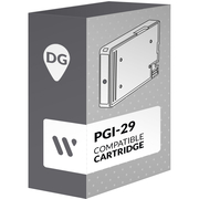 Compatible Canon PGI-29 Gris Foncé Cartouche