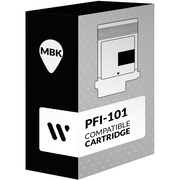 Compatible Canon PFI-101 Noir Mat Cartouche