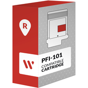 Compatible Canon PFI-101 Rouge Cartouche