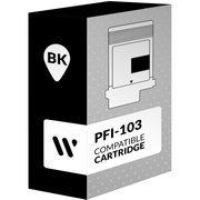 Compatible Canon PFI-103 Noir Cartouche