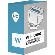 Compatible Canon PFI-1000 Cyan-Photo Cartouche