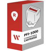Compatible Canon PFI-1000 Rouge Cartouche