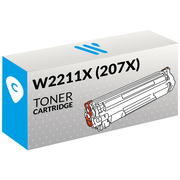 Compatible HP W2211X (207X) Cyan Toner