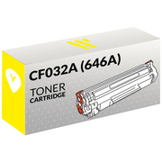 Compatible HP CF032A (646A) Jaune Toner