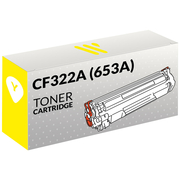 Compatible HP CF322A (653A) Jaune Toner