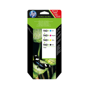 HP 940XL  Pack de 4 Cartouches d’Encre Originale