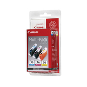 Canon BCI-3e  Multipack de 3 Cartouches d’Encre Originale