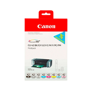Canon CLI-42  Multipack de 8 Cartouches d’Encre Originale