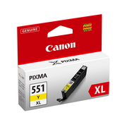 Canon CLI-551XL Jaune Cartouche Originale