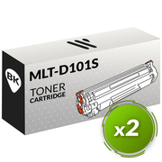 Samsung MLT-D101S Pack  de 2 Toners Compatible