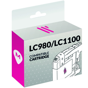 Compatible Brother LC980/LC1100 Magenta Cartouche