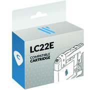 Compatible Brother LC22E Cyan Cartouche