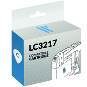 Compatible Brother LC3217 Cyan Cartouche