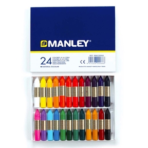 Crayons Manley (étui de 24 pièces)