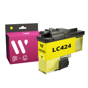 Compatible Brother LC424 Jaune