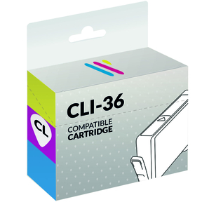 Compatible Canon CLI-36 Couleur