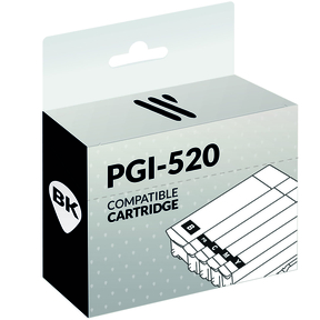 Compatible Canon PGI-520 Noir