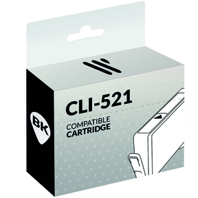 Compatible Canon CLI-521 Noir