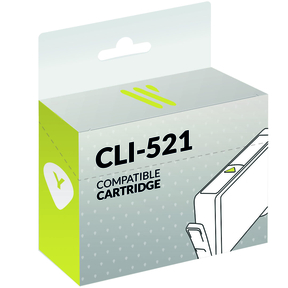 Compatible Canon CLI-521 Jaune