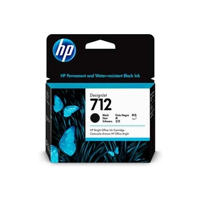 HP 712 (80ml) Noir Originale