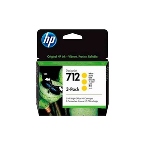 HP 712 (29ml) Jaune Pack Jaune Originale