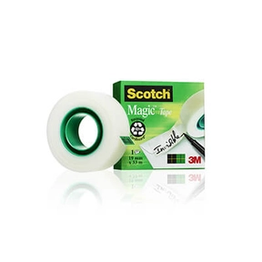 Ruban adhésif invisible Scotch Magic Tape 19 mm x 66 m