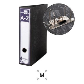 Classeur à levier Liderpapel AZ A4 80 mm