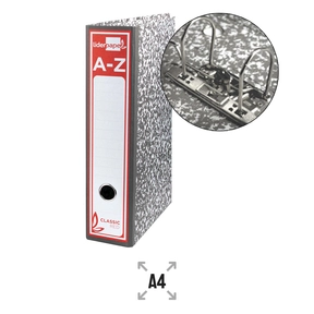 Classeur à levier Liderpapel AZ A4 80 mm