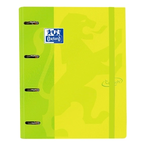 Classeur 4 Anneaux A4+ avec Recharge Oxford Europeanbinder Touch