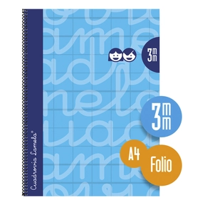 Lamela Cahier à Couverture Rigide Folio 3 mm