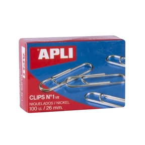 Clips vernis APLI (Boîte 100 unités)
