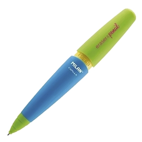 Porte-mine MILAN Eraser & Pencil Capsule Mix 0,7 mm 2B Bleu/Vert