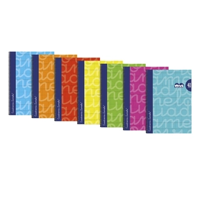 Lamela Cahier couverture rigide A4 6 pcs assortis