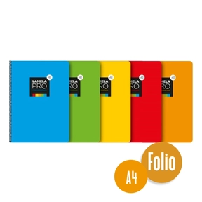 Lamela Pro Cahier couverture rigide A4 5 pcs assortis