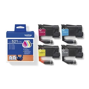 Brother LC521  Value Pack Originale
