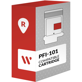 Compatible Canon PFI-101 Rouge