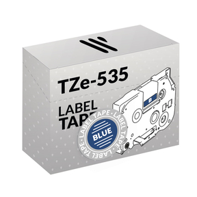 Compatible Brother TZe-535 Blanc/Bleu