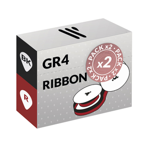 Ruban Matriciel GR4 Noir/Rouge 