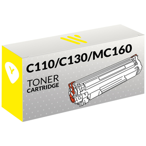 Compatible OKI C110/C130/MC160 Jaune