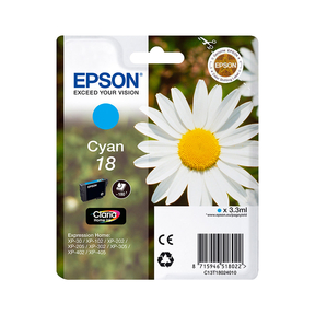 Epson T1802 (18) Cyan Originale