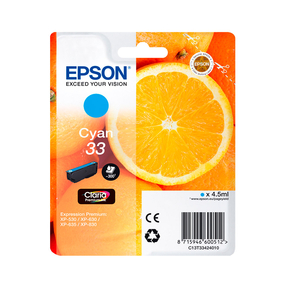 Epson T3342 (33) Cyan Originale