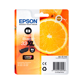 Epson T3361 (33XL) Noir Photo Originale