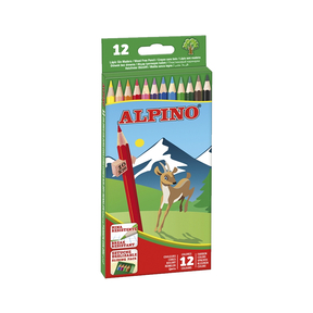 Alpino Crayons de couleur (Etui de 12 pièces)