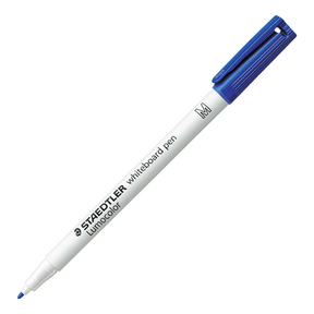 Staedtler Lumocolor Whiteboard Pen M 301 Bleu Marqueur pour Tableau Blanc